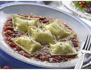 Rosina Food Medium Square Beef Ravioli Pasta -- 280 per case.