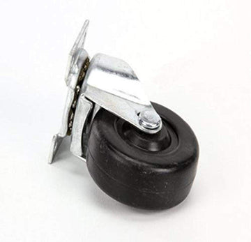Caster,Pmf 2 W/Tp Pl - Genuine OEM Replacement Part by Pitco – Stainless Steel, stainless-steel, Model P6071062