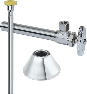 BrassCraft CS401DLX C Toilet Supply Kit Lead-Free, 3/8 by 12-Inch, Chrome