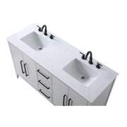Grey Millie Bathroom Vanity by by Elegant Lighting – Solid wood and MDF, Gray, Model VF29360DGR