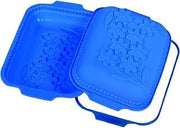 Silikomart Silicone Fancy and Function Bakeware Collection Rectangle Cake Pan, Daisy