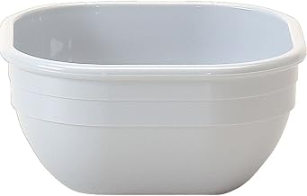 Camwear Bowl, Square, 9.4 Oz., Top & Bottom Dia. 4'' X 4'', 1-7/8''H, Dishwasher Safe, Heat (48 Pieces/Unit)