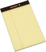 AbilityOne NSN3566726 - Writing Paper Pad - Junior - Canary