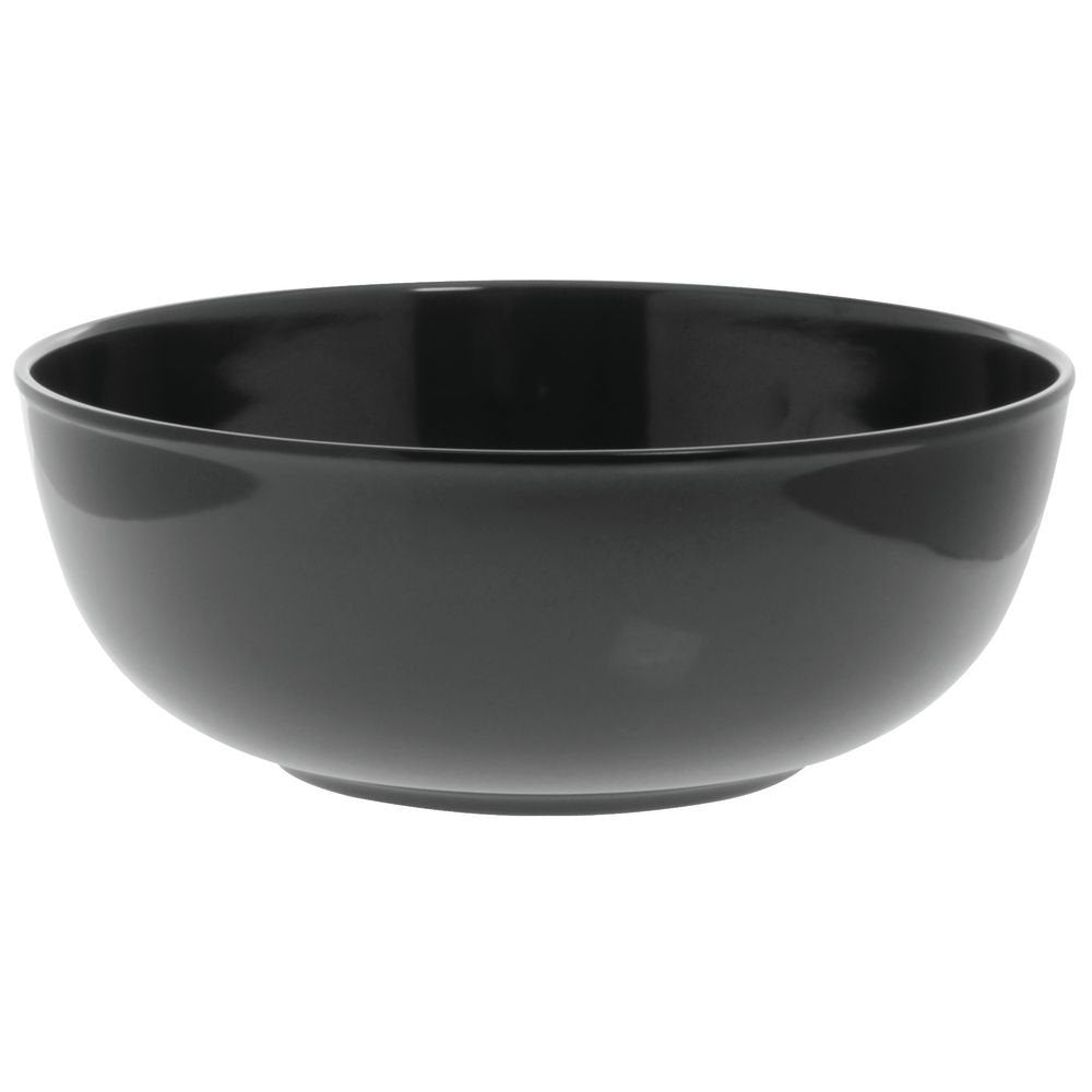 M13R5-B Melamine Serving Bowls Black 13"D x 5"H by Elite Global Solutions – 8.0 quarts, Melamine, Black, Model 848552003960