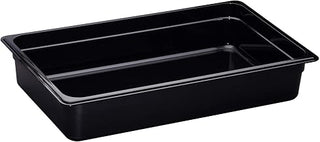 Cambro 14HP110 Food Pan 1/1 X 4" H-Pan Black Case of 6
