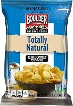 Boulder Canyon Sea Salt Kettle Cooked Potato Chips - 1.5 oz. bag, 55 per case