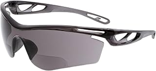 MCR Safety Checklite Safety Reading Glasses, Gray Lens, 1-Pair