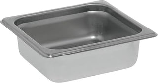 HUBERT Kratos Steam Table Pan Hotel Pan 1/6 Size Stainless Steel S - 2 1/2" D