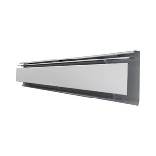Slant/Fin 2' Dummy Enclosure Only 30 Series by Slant Fin – 25"L x 2.69"W x 7.88"H, Galvanized Steel, White, Model 101-403-2