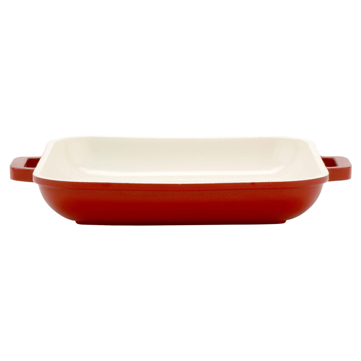 GET 0.31 Quart / Square / Red / White Dutch Ovens