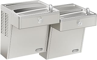 Elkay Wall Mount Mechanical Activation ADA Cooler Filtered Refrigerated Stainless