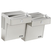 Wall Mount Mechanical Activation ADA Cooler Filtered Refrigerated Stainless by Elkay – 1.5, Stainless Steel, Bi-level Coolers, Model VRCTLFR8SC