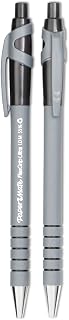 Paper Mate 9530131 FlexGrip Ultra Recycled Ballpoint Retractable Pen, Black Ink, Medium, Dozen