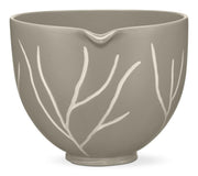 ® 5 Quart Bare Leaves Ceramic Bowl by KitchenAid – 5 Quart, Ceramic, Bare Leaves, Model KSM2CB5BL