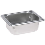 Super Pan V- Eighth-Size by Vollrath – 2.5 inches, Stainless Steel, Model 30822