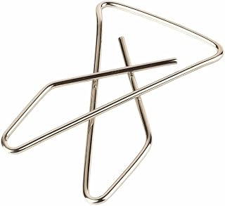 ACCO Brands ACCO Ideal Paper Clamp/Butterfly Clamp, Smooth, #2 Size(Small), 50/Box, 3-Pack (150 Clamps Total) (72643)