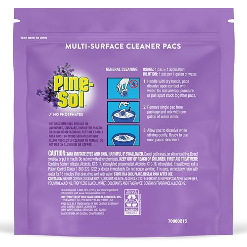 Pine-Sol Lemon / 12 Count (Pack of 1) / 1 All-Purpose Cleaners