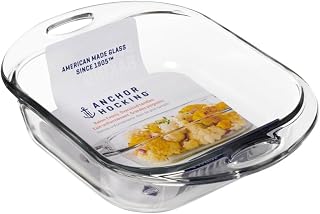 Anchor Hocking Baked by FireKing Premium 2 QT 8 X 8 Square Cake Dish