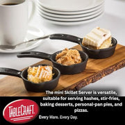 Tablecraft 4 Inch | 90 ml / Black / 18.0 ounces Skillets