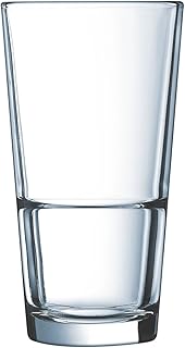 Cardinal H3839 Arcoroc Stack Up 10 Oz. Highball Glass - 12 / CS
