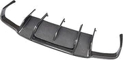 Carbon Fiber Rear Bumper Diffuser Compatible with Mercedes-Benz W218 CLS63 CSL Class 2014-2016