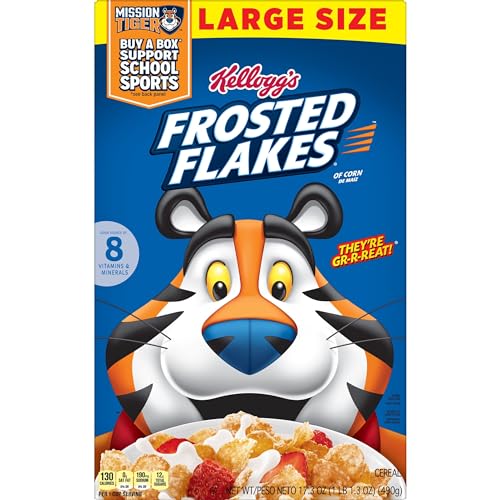 Kellogg's Frosted Flakes Original / 17.3 Ounce (Pack of 10) / 1 Breakfast Foods