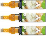 3Pcs 1.12 Inch TFT Display IPS LCD Module RGB 50 * 160 GC9D01 Driver 8-Pin