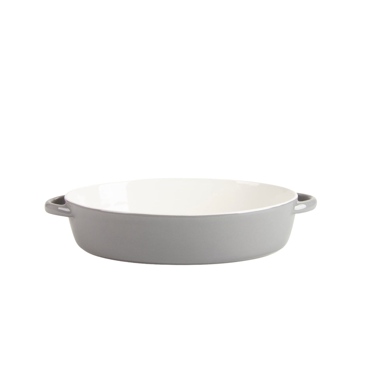 10 Strawberry Street Gray / 13" & 10.5" / Oval Bake & Serve Sets