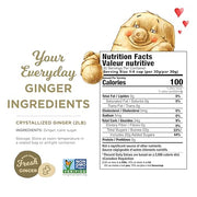 The Ginger People Crystallized-Ginger / 2lb (Pack of 1) / 1 Dried Ginger
