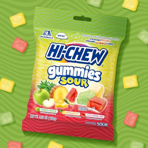 HI-CHEW Sour Mix / 4.23 Ounce (Pack of 9) / 1 Taffy