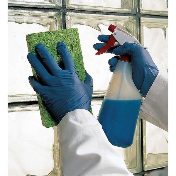 Glove TOUCHNTUFF 92-675 Nitrile SZ M 100PK by Ansell – Medium, Nitrile, Blue, Model 565717