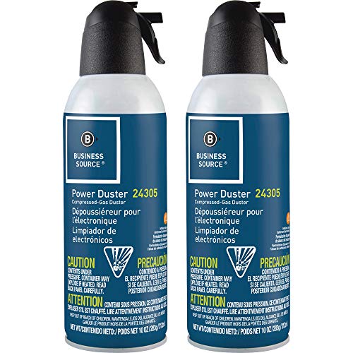 Business Source White / 2 Pack / 1 Compressed Air Dusters