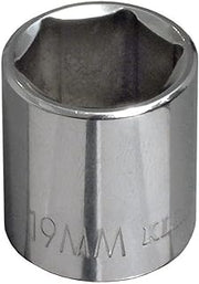 KLEIN TOOLS 65909 9 mm Metric 6-Point Socket, 3/8-Inch Drive
