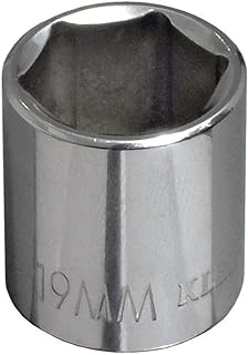KLEIN TOOLS 65909 9 mm Metric 6-Point Socket, 3/8-Inch Drive