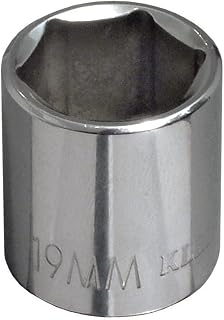 KLEIN TOOLS 65918 18 mm Metric 6-Point Socket, 3/8-Inch Drive