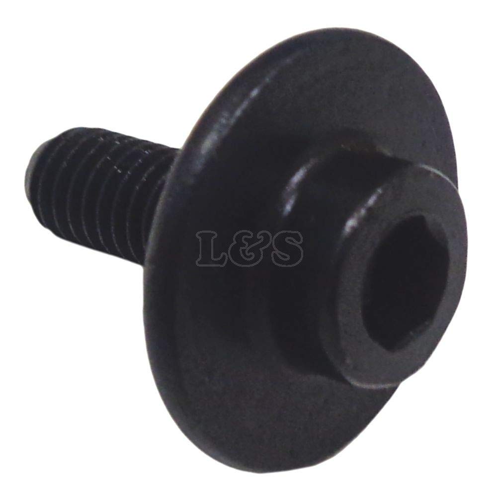 Hexagonal S.Flat Bolt M6X by Makita – Stainless Steel, Black, Model 266733-9