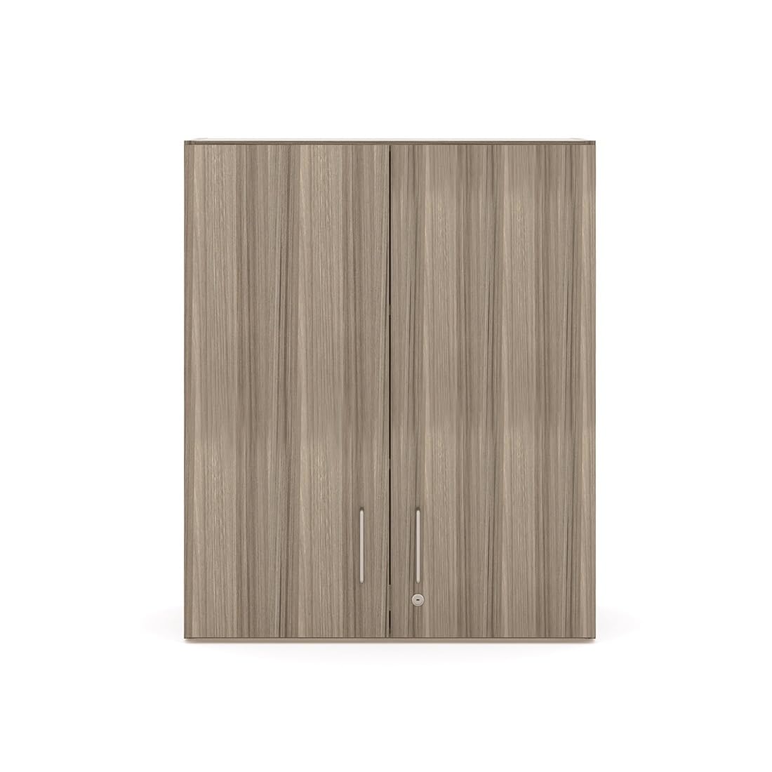 3-Level Wall Cabinet by Tot Mate – 3/4" Thick Industrial Grade Wood Composite Core With Laminate Surfacing, Shadow Elm Gray, Model TM2317
