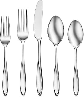 Oneida Lunette 20 Piece Service for 4 Stainless 18/10 Flatware Set