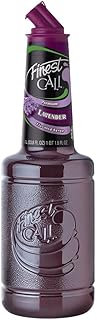 Finest Call Premium Lavender Syrup Drink Mix, 1 Liter Bottle, 2 Pack
