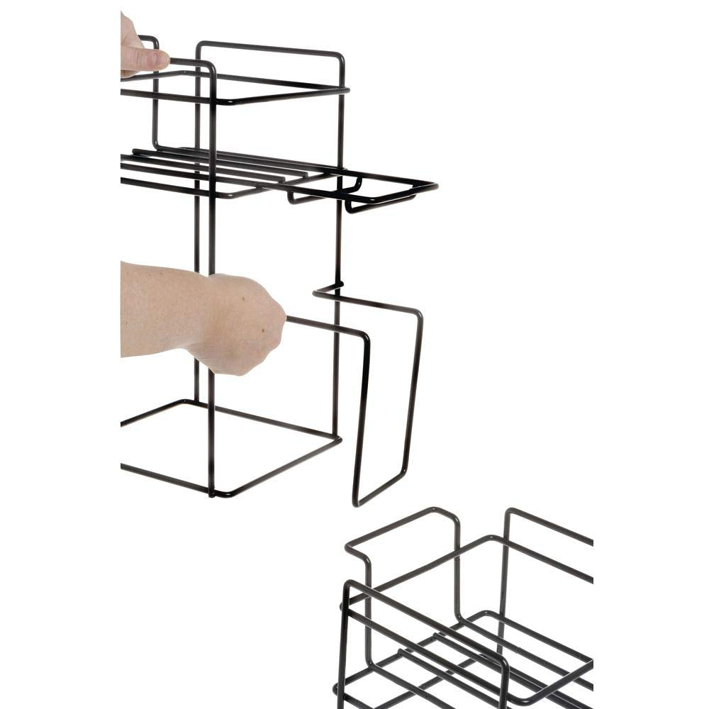 Wire Airpot Thermal Coffee Server Stand - Black by HUBERT – Large, Carbon Steel, Black, Model 29130+87392