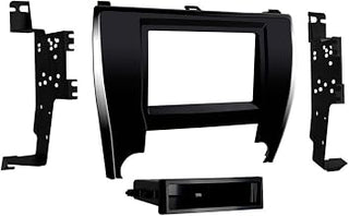 METRA ELECTRONICS 99-8249 SINGLE OR DOUBLE DIN RADIO DASH KIT FITS 2015-2017 TOYOTA CAMRY