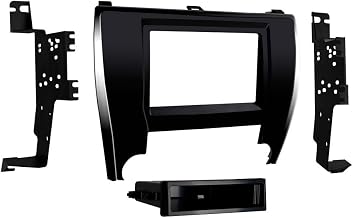 METRA ELECTRONICS 99-8249 SINGLE OR DOUBLE DIN RADIO DASH KIT FITS 2015-2017 TOYOTA CAMRY