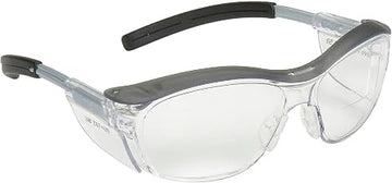 3M NUVO Reader Protective Eyewear, 1.5 Diopter, Gray Frame, Clear Lens