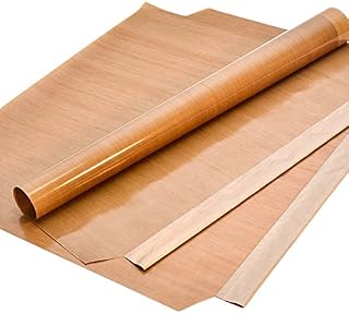 Essentialware Vulcan VMCS 101/201 Clamshell Griddle PTFE Release Sheets w/Bracket Loop (10 Sheets)