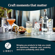 Libbey Whiskey Rocks 12 / 12 Count (Pack of 1) / Heavy Base Mixed Drinkware Sets