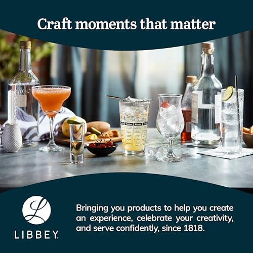 Libbey Whiskey Rocks 12 / 12 Count (Pack of 1) / Heavy Base Mixed Drinkware Sets