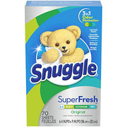 Snuggle 400 Count (Pack of 1) / Original / 1 Dryer Sheets