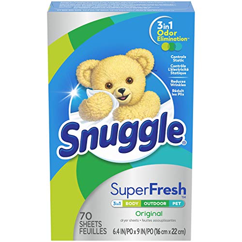 Snuggle 400 Count (Pack of 1) / Original / 1 Dryer Sheets