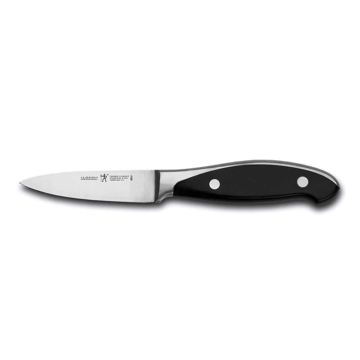 Forged Synergy 3-pc Starter Knife Set by HENCKELS – 3-pc, Stainless Steel, Black/Stainless Steel, Pack of 3, Model 16021-000