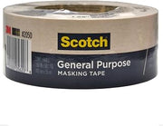 3M 24-Rolls of 1.88" x 60 Yds 2050-48MP Scotch Greener Tan General Purpose Masking Tape